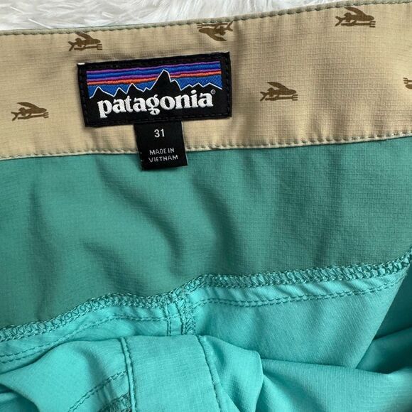 Patagonia Worn Wear Men's Stretch Hydro Planing Boardshorts  Size 31 - Picture 12 of 12